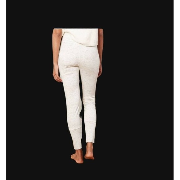 a new day Pants - a new day Lounge Leggings Womens Small Drawstring High Waist  Heather Wide Waist